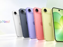 Unverified render of a colorful purported iPhone Neo with a single rear camera.