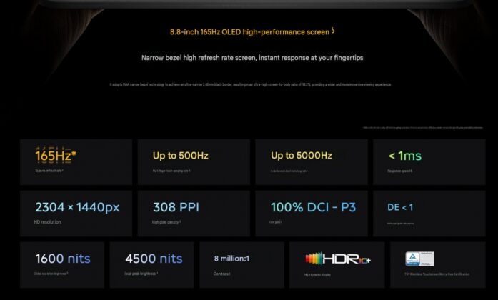iQOO Pad Ultra gaming tablet