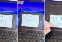A 2013 Kindle Paperwhite Has Been Turned Into an E-Ink Desktop Controller A sixth-generation Kindle Paperwhite repurposed as an E-Ink desktop productivity display.