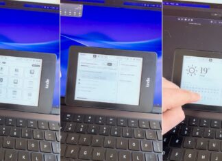 A 2013 Kindle Paperwhite Has Been Turned Into an E-Ink Desktop Controller A sixth-generation Kindle Paperwhite repurposed as an E-Ink desktop productivity display.