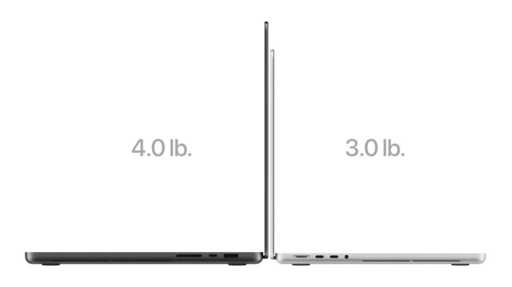 MacBook Pro display and keyboard in use