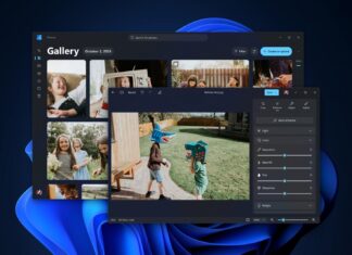 Windows 11 Photos Redesign Adds Unified OneDrive and iCloud Gallery, AI Editing Windows 11 Photos app redesign shown on a desktop display
