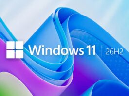 Windows 11 26H2 update announcement graphic