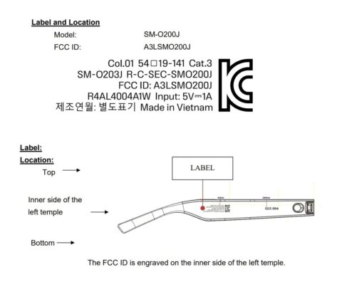 Samsung smart glasses