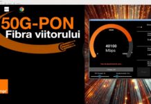 Orange Demonstrates 40 Gbps Fiber Speeds With 50G PON Orange 50G PON fiber network demonstration equipment in a laboratory