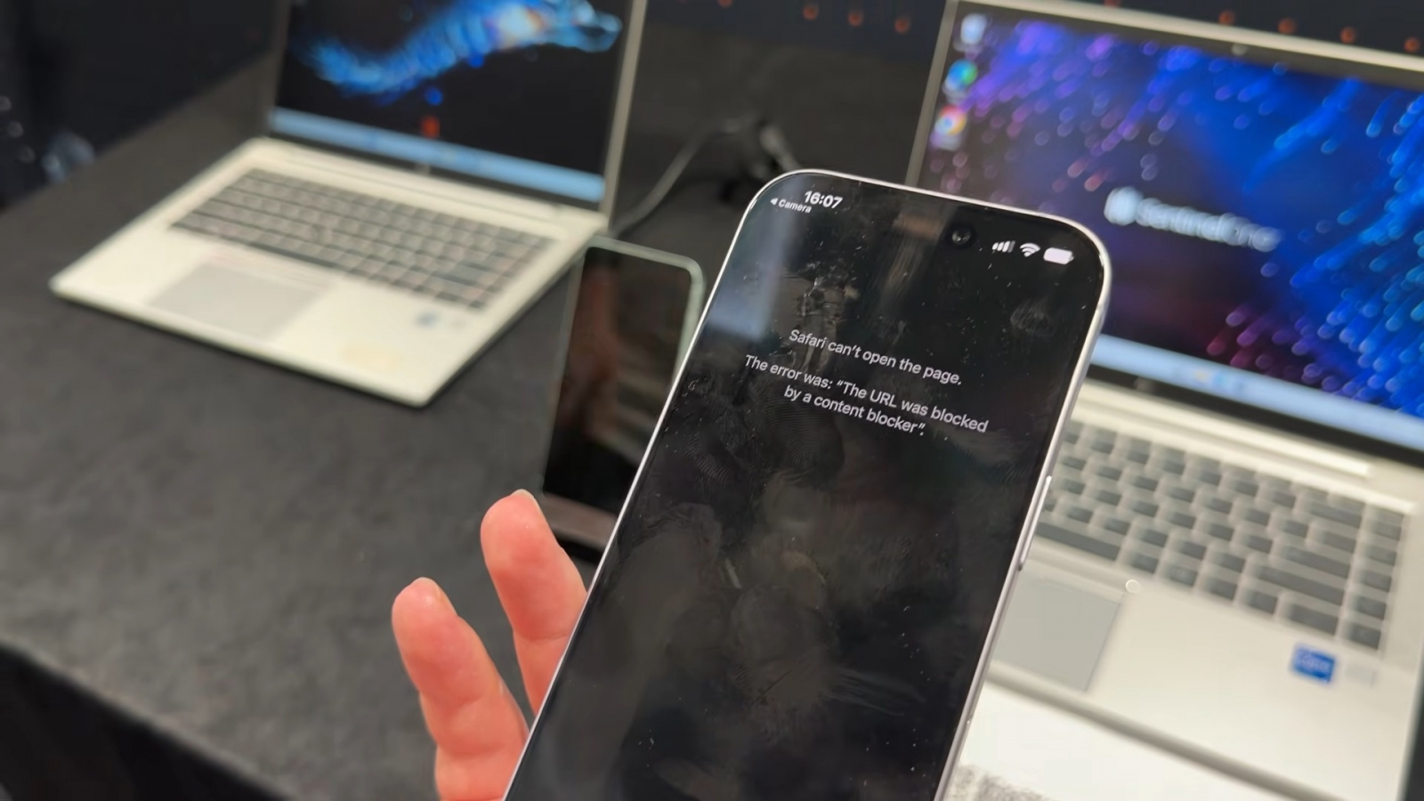 SCUT Demo Shows Malware Stopped on a Laptop and QR Phishing Blocked on Mobile