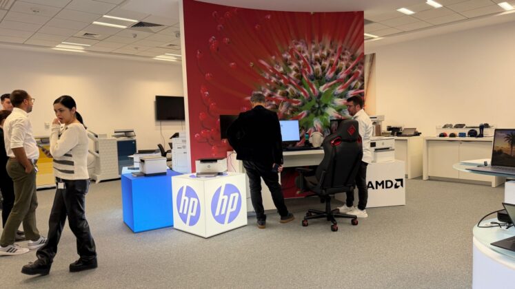HP event presentation area