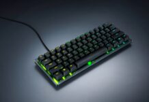 Razer Huntsman V3 Pro Mini 8KHz launches with 0.48 ms latency in a 60% layout Razer Huntsman V3 Pro Mini 8KHz compact gaming keyboard