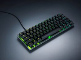 Razer Huntsman V3 Pro Mini 8KHz compact gaming keyboard