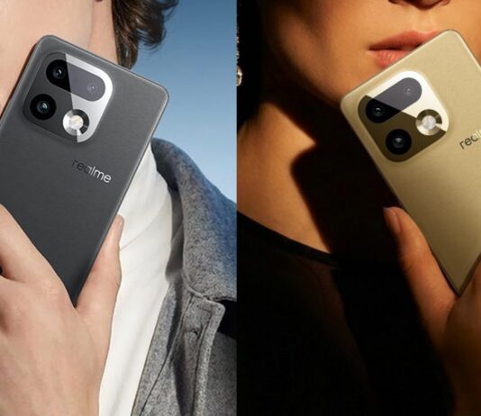 Leaked image of an unannounced realme smartphone reportedly linked to the realme 17 Pro series