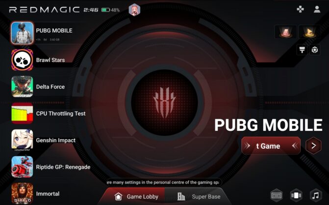 REDMAGIC Astra 2 Game Space Adds Extensive In-Game Controls and Visual Tools