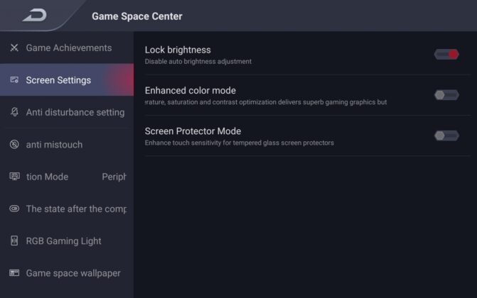 REDMAGIC Astra 2 Game Space Adds Extensive In-Game Controls and Visual Tools