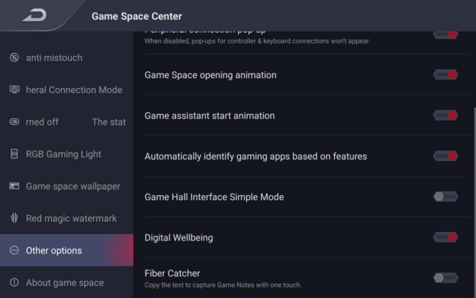 REDMAGIC Astra 2 Game Space Adds Extensive In-Game Controls and Visual Tools