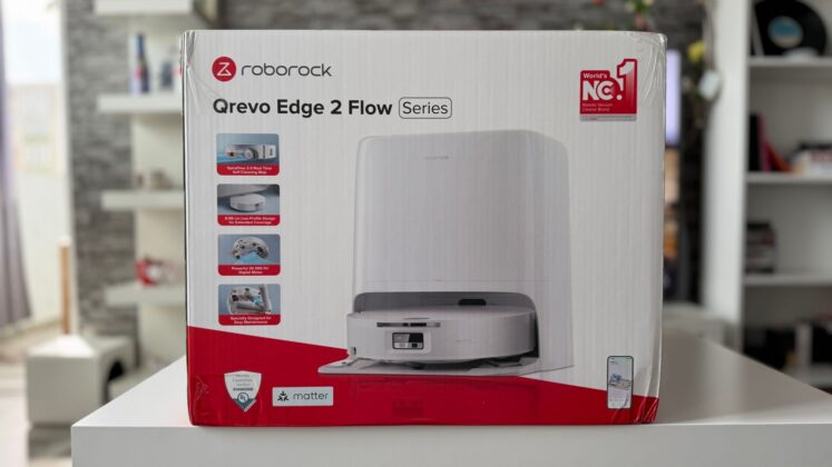 Roborock Qrevo Edge 2 Flow Review: 35,000Pa Robot Vacuum Adds a Continuously Washed Roller Mop