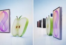 Samsung Takes Aim at iPhone Duo in New Galaxy Z Fold 8 Ad Samsung Galaxy Z Fold 8 advertisement comparing the foldable with Apple’s iPhone Duo