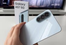 Samsung Begins Stable Android 17 and One UI 9.0 Rollout for Galaxy A57 Samsung Galaxy A57 smartphone.