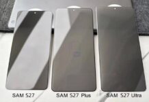 Purported tempered-glass screen protectors for the Samsung Galaxy S27 series