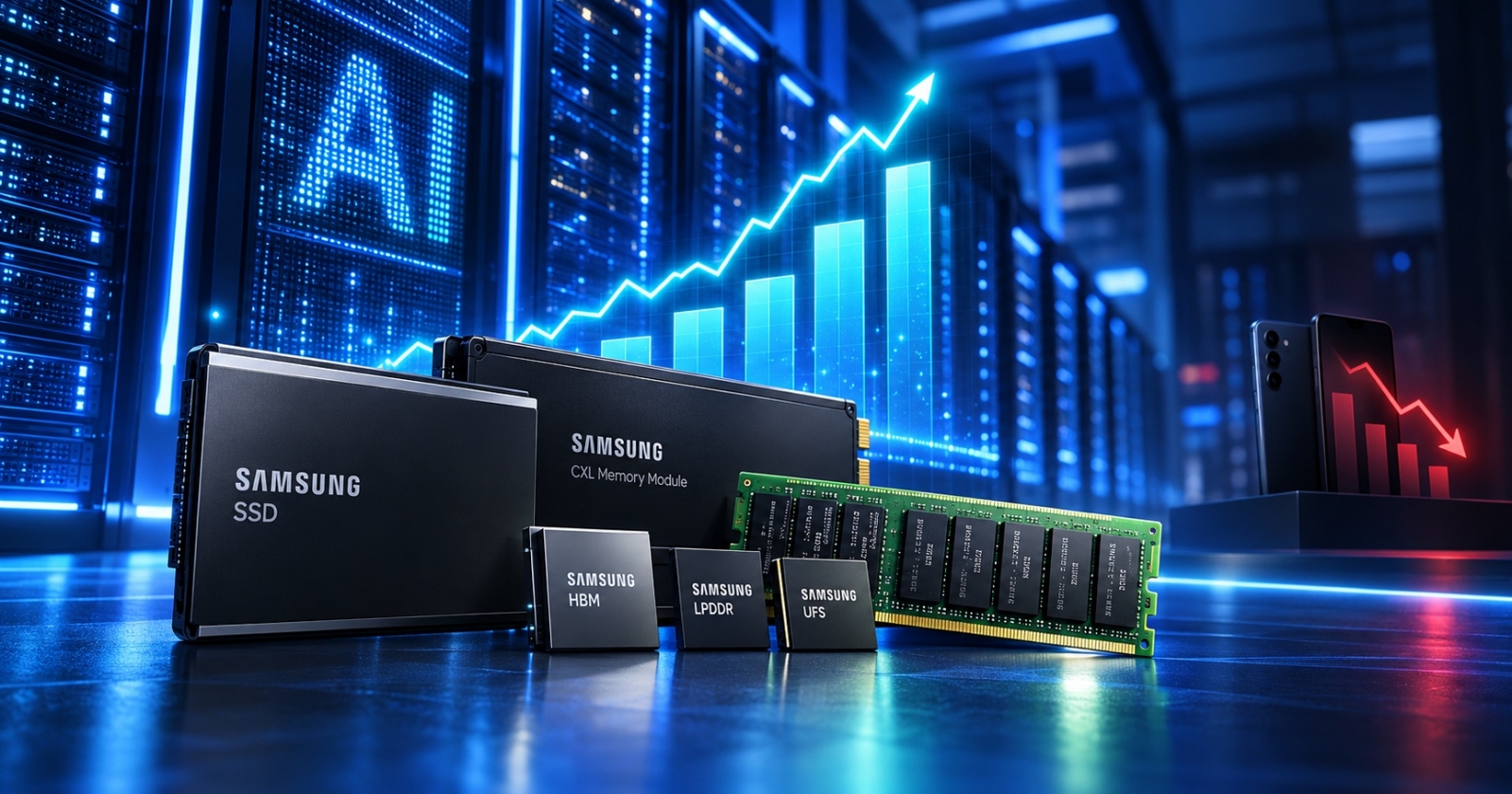 samsung-inteligenta-artificiala-cipuri-cover-a97386-001 Samsung Projects $79.8 Billion Q3 Operating Profit as AI Memory Demand Surges