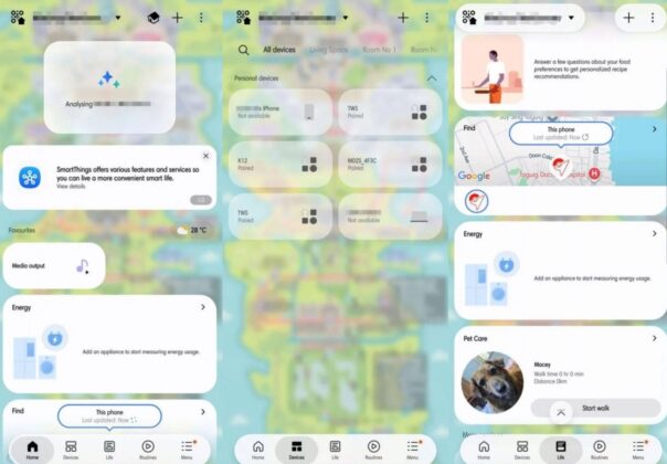 Samsung rolls out SmartThings redesign for Android with compact controls and 3D home maps