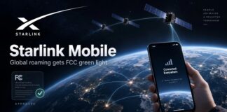 Starlink Mobile graphic illustrating SpaceX’s satellite-to-phone connectivity ambitions