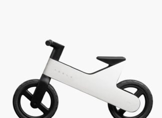 Tesla Lists Magnesium Balance Bike for Children in China Tesla children’s balance bike with a magnesium-alloy frame