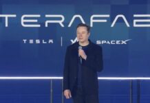 Tesla and SpaceX imagery accompanying reports of a potential merger review