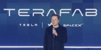 Tesla and SpaceX imagery accompanying reports of a potential merger review