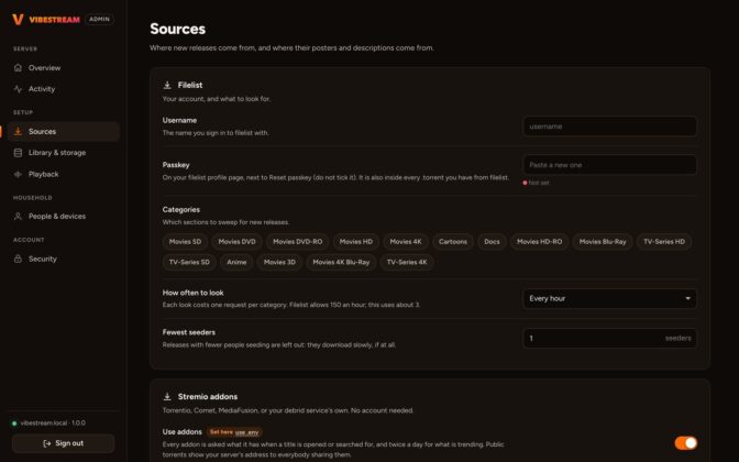 Vibestream Is an Open-Source Home Media Server With TV, iPhone and Browser Apps