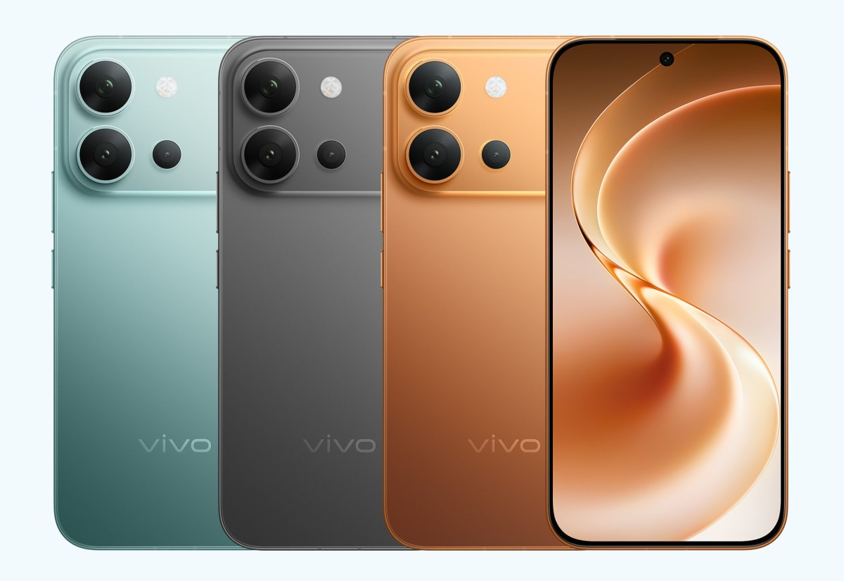 vivo V80 shown with its holographic rear design