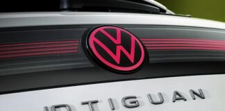 Volkswagen ID. Tiguan electric SUV shown from the front
