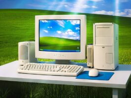 Windows XP interface displayed on a computer screen