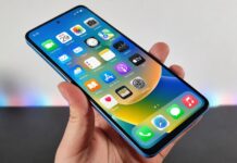Redmi Note 12 4G running an experimental iOS 16.7.16 port