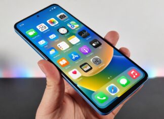 Redmi Note 12 4G running an experimental iOS 16.7.16 port